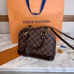 [RESERVED] Louis Vuitton Alma BB Damier Ebene